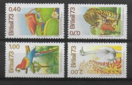 BRASIL - SERIE YVERT N° 1084/1087 ** MNH - COTE = 30 EUR. - ANIMAUX - Nuovi