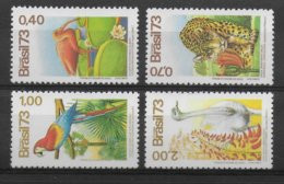 BRASIL - SERIE YVERT N° 1084/1087 ** MNH - COTE = 30 EUR. - ANIMAUX - Unused Stamps