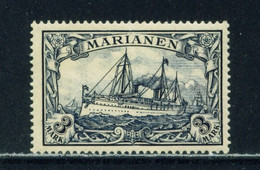MARIANA ISLANDS  - 1901 Yacht Definitive 3m Hinged Mint - Colony: Mariana Islands