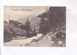 CPA  BORDS DE LA VIEGE A ZERMATT (voir Timbre) - Viège