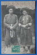 X16 INDO CHINA BELLE CARTE  1907 PETIT BUREAU CHAMPONG TONKIN POUR  NUI DEA  +AFFRANC. PLAISANT - Lettres & Documents
