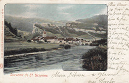 (192)  CPA  Saint Ursanne  Souvenir - Saint-Ursanne