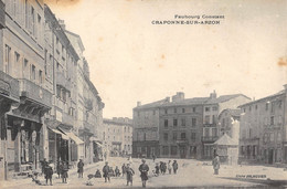 CPA 43 CRAPONNE SUR ARZON FAUBOURG CONSTANT (cliché Pas Courant - Craponne Sur Arzon