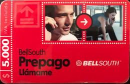 CHILI  -  Recharge  -  BELLSOUTH  Prepago  -  $  5.000 - Cile