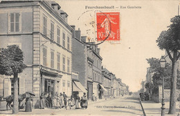 CPA 58 FOURCHAMBAULT RUE GAMBETTA - Other & Unclassified