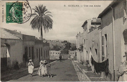 CPA AK GUELMA Une Rue Arabe ALGERIE (1146123) - Guelma