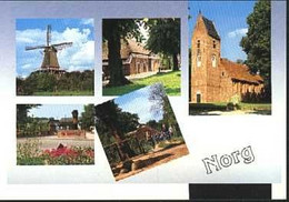 Nederland Holland Pays Bas Norg Met Molen Brinkhof - Norg