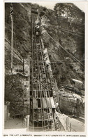 The Lift, Lynmouth-gradient 1 In 1¾:length 900ft-Myrtleberry Ser.-Real Photograph - Lynmouth & Lynton