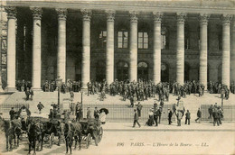 Paris * 1er * L'heure De La Bourse * Place * Attelage - Distretto: 01