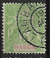 GABON N°19  Oblitération De Lambaréné - Gebraucht