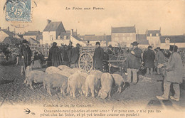 CPA 89 DEPARTEMENT DE L'YONNE LA FOIRE AUX PORCS - Other & Unclassified