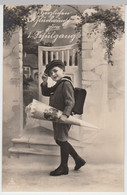 (11127) Foto AK Schulanfang, Junge Mit Zuckertüte 1910er - Premier Jour D'école