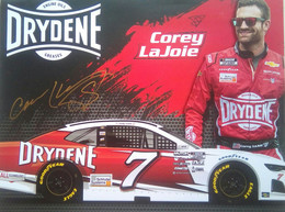 Corey LaJoie ( American Race Car Driver ) - Autógrafos