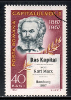 Romania 1967 Mi# 2629 Used - Centenary Of The Publication Of Das Kapital By Karl Marx - Oblitérés