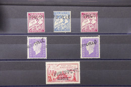 ALGÉRIE - Griffe Linéaire De Philippeville Sur 6 Valeurs Détachés - L 102508 - Used Stamps