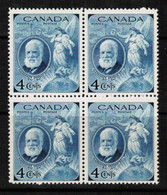 CANADA  Scott # 274** VF MINT NH BLOCK Of 4 (LG-1366) - Blocks & Sheetlets