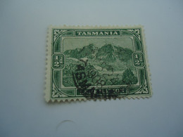 TASMANIA  USED STAMPS LANDSCAPES POSTMARK - Altri & Non Classificati