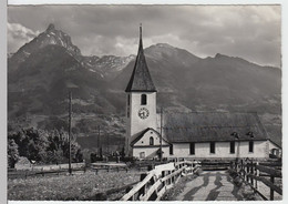 (13758) Foto AK Amden, Kath. Kirche, Mürtschenstock, Nach 1945 - Amden