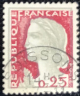 France - République Française - W1/14 - (°)used - 1960 - Michel 1316 - Marianne Type Decaris - Soissons - 1960 Marianne (Decaris)
