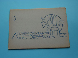 Abbaye - Abdij SINT-ANDRIES Saint-André LOPHEM Loppem > DEEL 3 ( Edit. Thill ) 19?? ( CARNET Met 6 Losse Kaarten ) ! - Zedelgem