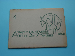 Abbaye - Abdij SINT-ANDRIES Saint-André LOPHEM Loppem > DEEL 4 ( Edit. Thill ) 19?? ( CARNET Met 6 Losse Kaarten ) ! - Zedelgem