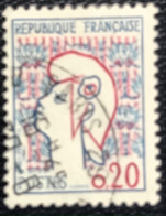 France - République Française - W1/14 - (°)used - 1961 - Michel 1335 - Marianne Type Cocteau - 1961 Maríanne De Cocteau