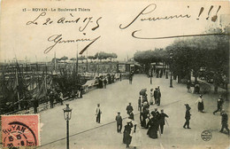 Royan * Le Boulevard Thiers * Promenade - Royan