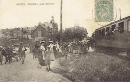 62 Berck Plage Les Adieux Départ Du Train - Berck