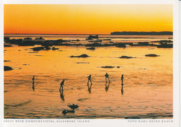 Nunavut Ellesmere Island Inuits Playing Hockey On The Ice Uncirculated/ask Verso - Nunavut