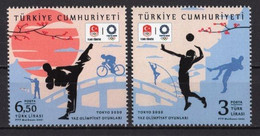 2021 TURKEY TOKYO 2020 SUMMER OLYMPIC GAMES MNH ** - Unused Stamps