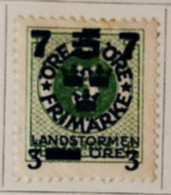 Suède 1918-19_Y&T N°113-115-119-121_Neufs - Neufs