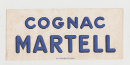 COGNAC MARTEL - 20.5 X 9 CM - Schnaps & Bier