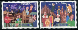 POLAND 2000 Krakow As Cultural Capital MNH / **.  Michel 3825-26 - Ongebruikt