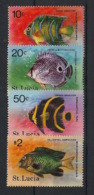 St Lucia - 1978 - N°Yv. 440 à 443 - Poissons - Neuf Luxe ** / MNH / Postfrisch - Fishes