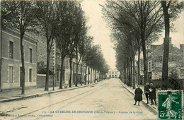 La Guerche De Bretagne * Avenue De La Gare - La Guerche-de-Bretagne