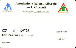 G 1483 A C&C 3596 A SCHEDA TELEFONICA NUOVA MAGNETIZZATA AIG 2002 VARIANTE NUMERI - Öff. Themen-TK