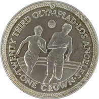 LaZooRo: Isle Of Man 1 Crown 1984 PROOF Scarce - Île De  Man