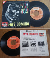 RARE French EP 45t RPM BIEM (7") FATS DOMINO (1961) - Jazz