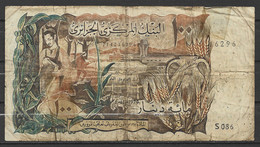 Algérie Billet De 100 Dinars 1-11-1970 - Algeria