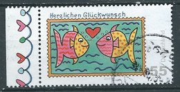 ALLEMAGNE ALEMANIA GERMANY DEUTSCHLAND BUND 2008 GREETING STAMPS: CONGRATULATIONS USED MI 2666 YT 2490 SC 2487 SG 3540 - Used Stamps