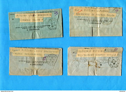 Marcophilie--Lot De 6 Télégrammes Entier Pour OUDJDA-années 1928à1935 - Lettres & Documents