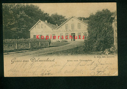 AK Delmenhorst, Hotel Zum Thiergarten, Von B. Th. Wessel, Gelaufen 1901 Nach Kiel - Delmenhorst