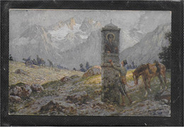 AK 0760  Im Kampf Um Tal Und Höhen ... - Feldpostkarte / Patriotika Um 1913-18 - Patriotiques