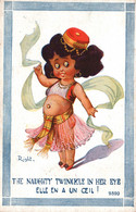 Illustration Right: The Naughty Twinkle In Her Eye (Elle En A Un Oeil) Danse Du Ventre - Carte N° 2890 Non Circulée - Right