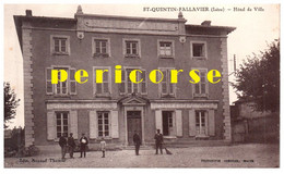 38  Saint Quentin Fallavier  Hôtel De Ville Caisse D'épargne Et Poste - Otros Municipios