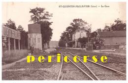 38  Saint Quentin Fallavier   La Gare - Other Municipalities