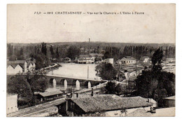 CHATEAUNEUF -- Vue Sur La Charente ( Pont )  --l'Usine à Feutre ...................à Saisir - Chateauneuf Sur Charente