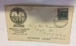 (V V 17) New Zealand Cover Posted To Australia (1940) Cantennial - Lettres & Documents