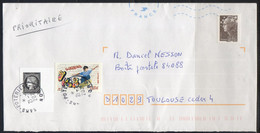 FR 2004-19 / ENVELOPPE AFFRANCHIE  N° 3691+4227+céres 1.05 €  Gommés -  Belle Obltération Circulaire - Used Stamps