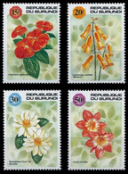 Burundi - 982/985 - Fleurs - 1992 - MNH - Unused Stamps